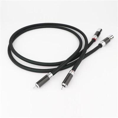 1Pair FA-220 occ copper HIFI RCA to XLR Audio Cable Male To