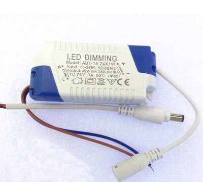 *300mA 5-24x1W Dimmable LED Driver LED downlight ceiling lig