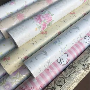Wallpaper self-adhesive, bedroom warm, waterproof, dormitory