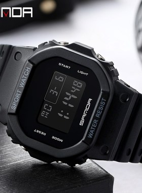 SANDA G Style Digital Watch Men Waterproof Shock Ms Watch S