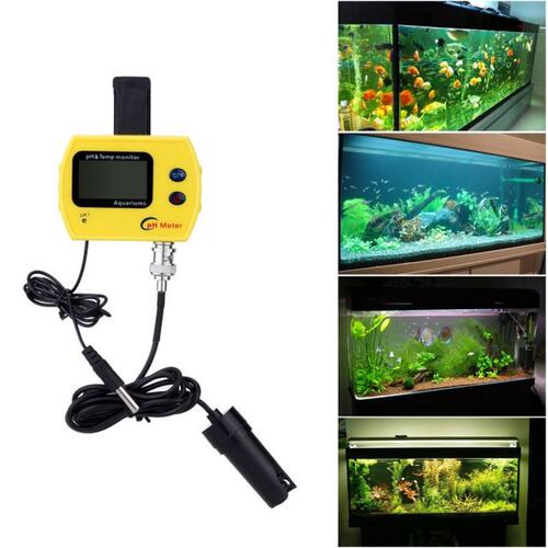 Portable Professional High Precison pH TEMP Meter Water Qual