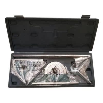 Combination Square Set Angle Ruler Universal Bevel 180 Deg