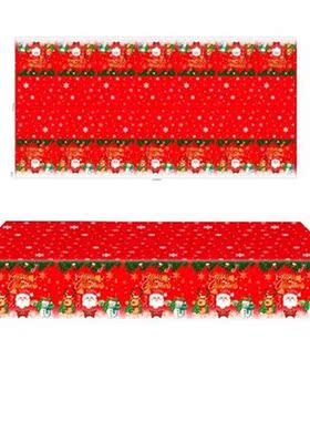 Merry Xmas Tablecovers Waterproof Festive Decorative