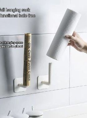 1 Buah Kait Gantung Dinding Multifungsi Mantel Berperekat