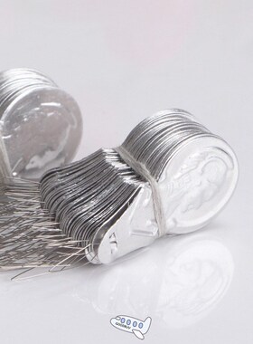 50 Pcs/Lot 3x41mm Aluminum Sheet Bow Wire Needle Threader St
