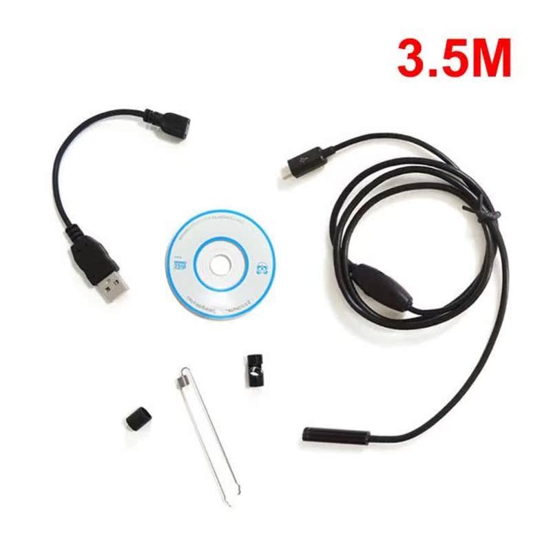 WIFI Endoscope 2m/3.5m/5m Soft  wire wireless endoscopio wat