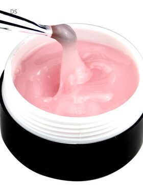 LED Builder Gel 15ml French Tips White Transparent Clear Pin