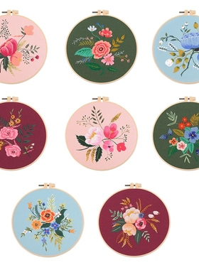 1 Set Embroidery Starter Kit Cross Stitch Kit Include