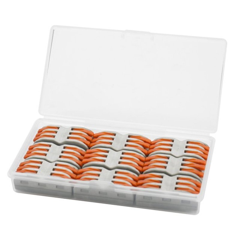 9pcs 6-Way SPL-3 Universal Cable Connector Box Set Household