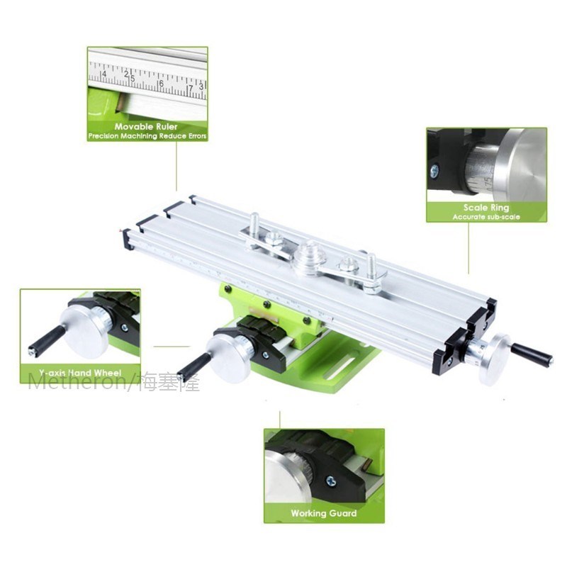 Miniature Vise Worktable Precision Milling Machine Bench Dri