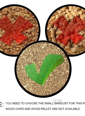 BBQ Wood Sawdust Apple Cherry Oak Dried Wooden Shavings Saw