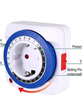 Timer Switch Socket Automatically Turn On Off Electrical
