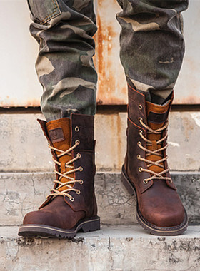 Hiking shoes Men waterproof hunting Boots Tactical Desert Co