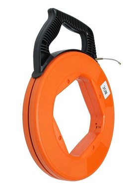 4mm Portable 30 Meter Fiberglass Fish Tape Fishing Tool Reel