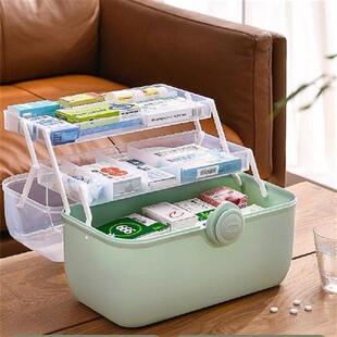 Emergency Kit Box Large Capacity Emergency Pharmacy Pills