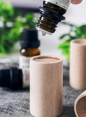 Essential Oil Diffuser Container Slowly Volatile Cherry Wood