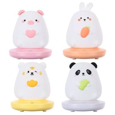Cute Silicone Night Light Protection Eye Touch Sensor Bedsid