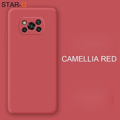 New Full Cover Liquid Silicone Phone Case For Xiaomi Poco X3