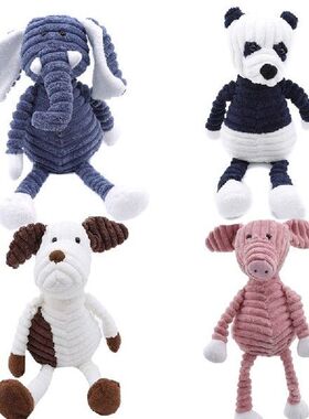 Baby Stuffed Toys Elephant Lion Fox Rabbit Pig Panda Duck