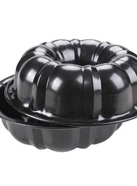 Non Stick Cake Pans Pumpkin Shape Fluted Tube Baking Mold