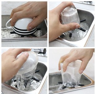 Washer Automatic Cleaner Glass Beer Stainless Rinser Steel