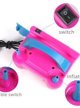 220V AC Electric Balloon Air Pump Portable High Voltage Two