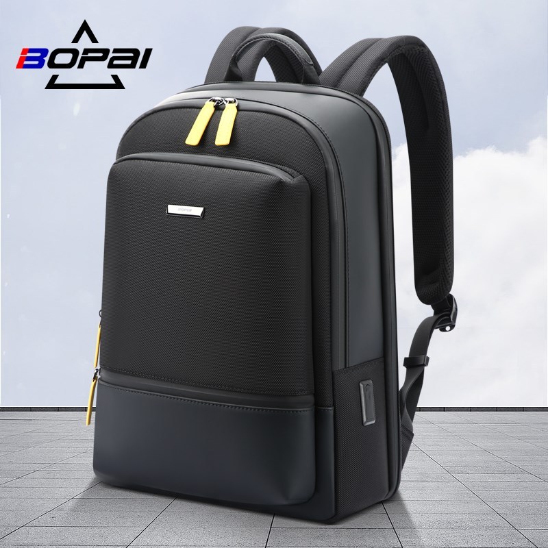 BOPAI Men Backpack 2020 New Fashion USB  Charging Fit 1