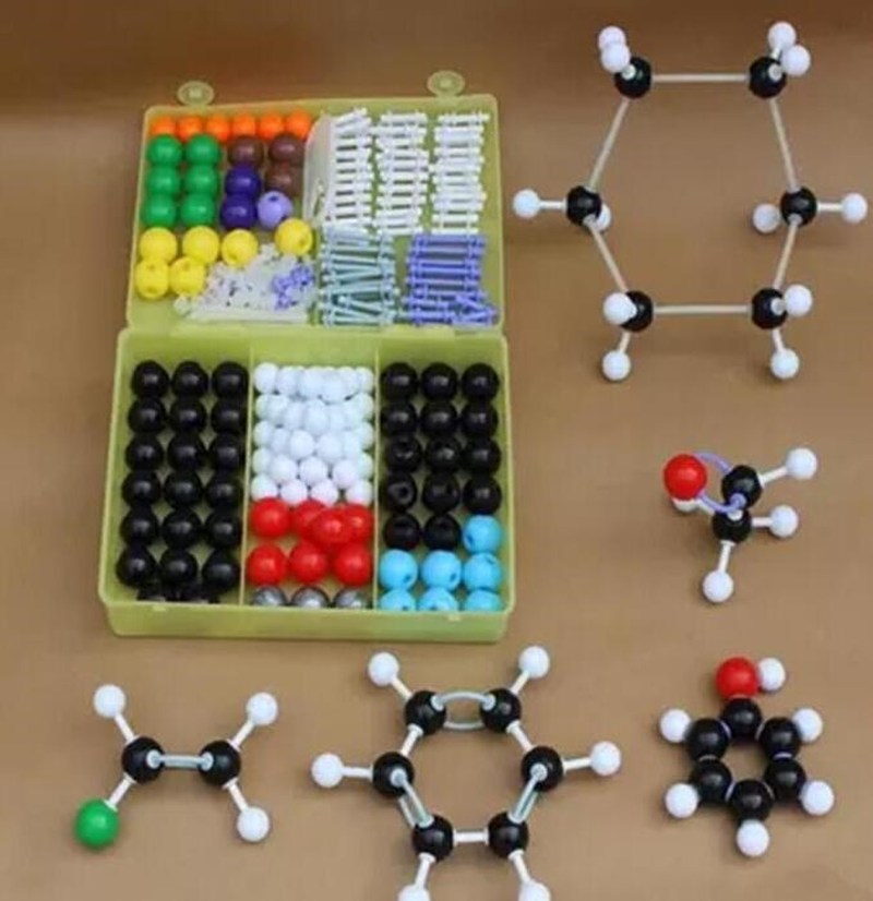 organic chemistry atom molecular model kit set  for high sch