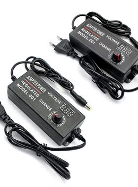Adjustable Power Adapter 3V 12V 24V Switching Power Supply S