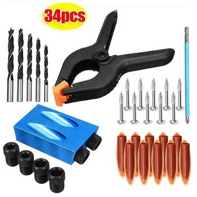 Woodworking Oblique Hole Jig 15 Degree Angle Inclined Hole L