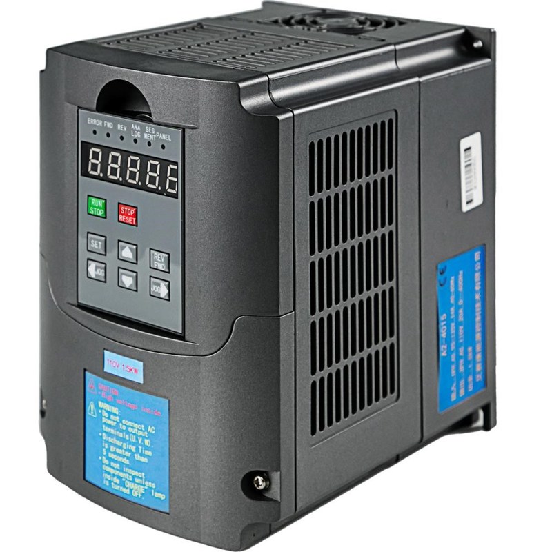 VEVOR 0.75/1.5/2.2/3.0/4.0/7.5KW 220V VFD Variable Frequency
