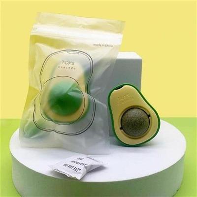 Avocado Catnip Wall Ball Cat Toys Silvervine Fruit Edible