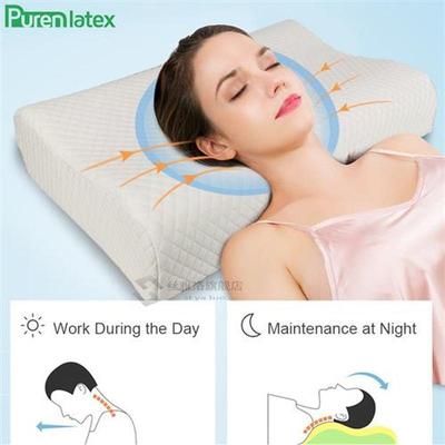 14 cm High Memory Foam Contour Orthopedic Pillow Neck Cervic