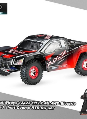 Wltoys RC Car 1/12 112 2.4G 4WD SUV Big Foot Crawler Off L