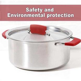 Silicone Hot Handle Holders Rubber Pot Holders Cover Non Sli