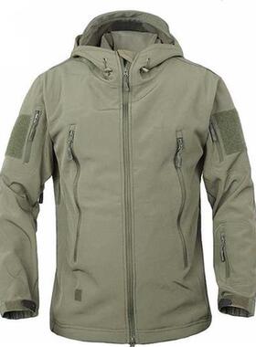 Shk Skin Soft Shell Mility Tactical Jacket Men Waterproo