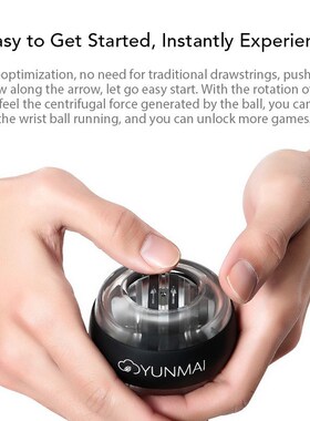 LED Wrist ball Trainer Relax Gyroscope  Muscle Power  Gyro A