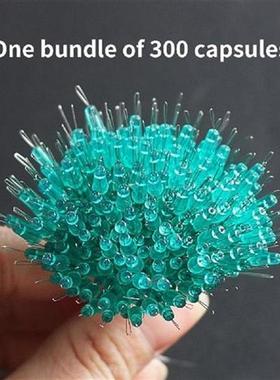 300Pcs High Quality Anti-Tangling Silicone Space Bean