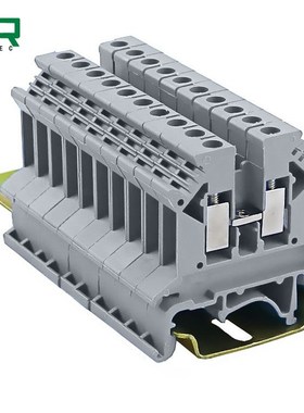 10pcs/lots UK 2.5B blue/grey/red/yellow  2.5mm2 DIN Rail Un