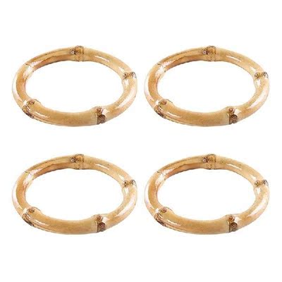 Handmade Bamboo Napkin Ring,Rustic Napkin Holders Serviette