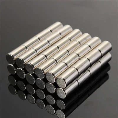 100pcs 6 x 10mm N50 Strong Round Magnets Rare Earth Neodymiu