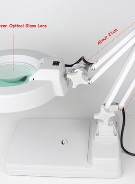 Magnification 20x Table Top Stand Optical Glass Repairing Ma
