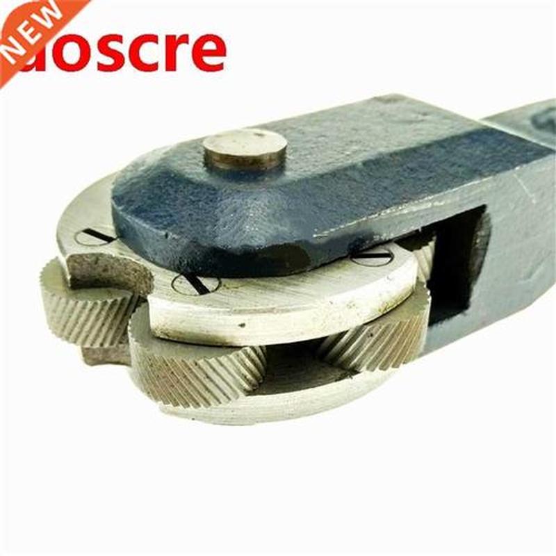 Steel Six Wheel Knurling Tool Set with Diagonal Linear Knurl