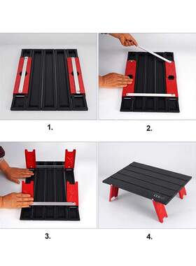 Outdoor Folding Table Beach Camping Backpacking Portable Tab