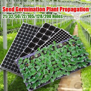 Multi Styles Plastic Seedling Starter Trays Seed Germination