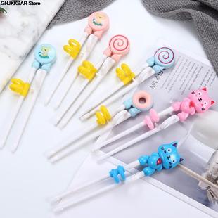 1Pair Cute Cartoon Chopsticks For Kids Baby Learning Chop