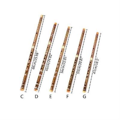 Professional Bamboo Flute Chinese Woodwind C D E F G Key