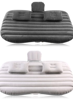 PVC Car Electric Air Pump Inflatable Bed Back Seat Mattress