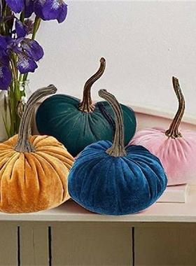11cm Pumpkin Plush Throw Pillows Soft Velvet Pillow Cushion