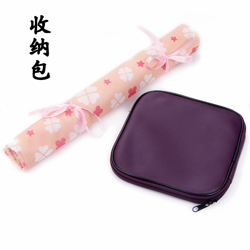 毛衣针环形针钩针收纳袋织毛衣针棒针编织工具收纳包毛线针袋子